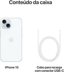 Apple iPhone 15 128GB Azul 6,1" 48MP iOS 5G