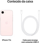 iPhone 17e Apple 256GB, Câmera 48MP, A19, Tela Super Retina XDR, 6.1"