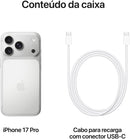 Apple iPhone 17 Pro Câmera Tripla Fusion de 48MP, Tela 6.3" Super Retina XDR