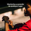 Apple Watch Series 11 GPS, Caixa em alumínio preto brilhante de 42 mm com Bracelete desportiva preta - P/M