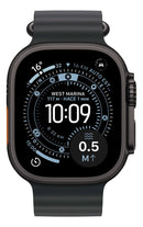 Apple Watch Ultra 3 49mm titânio preto pulseira Black Ocean Band