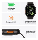 Apple Watch Ultra 3 49mm titânio preto pulseira Black Ocean Band Especificações
