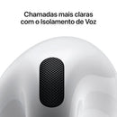 AirPods 4 Apple com Estojo de Recarga USB-C, Branco - MXP63BZ/A